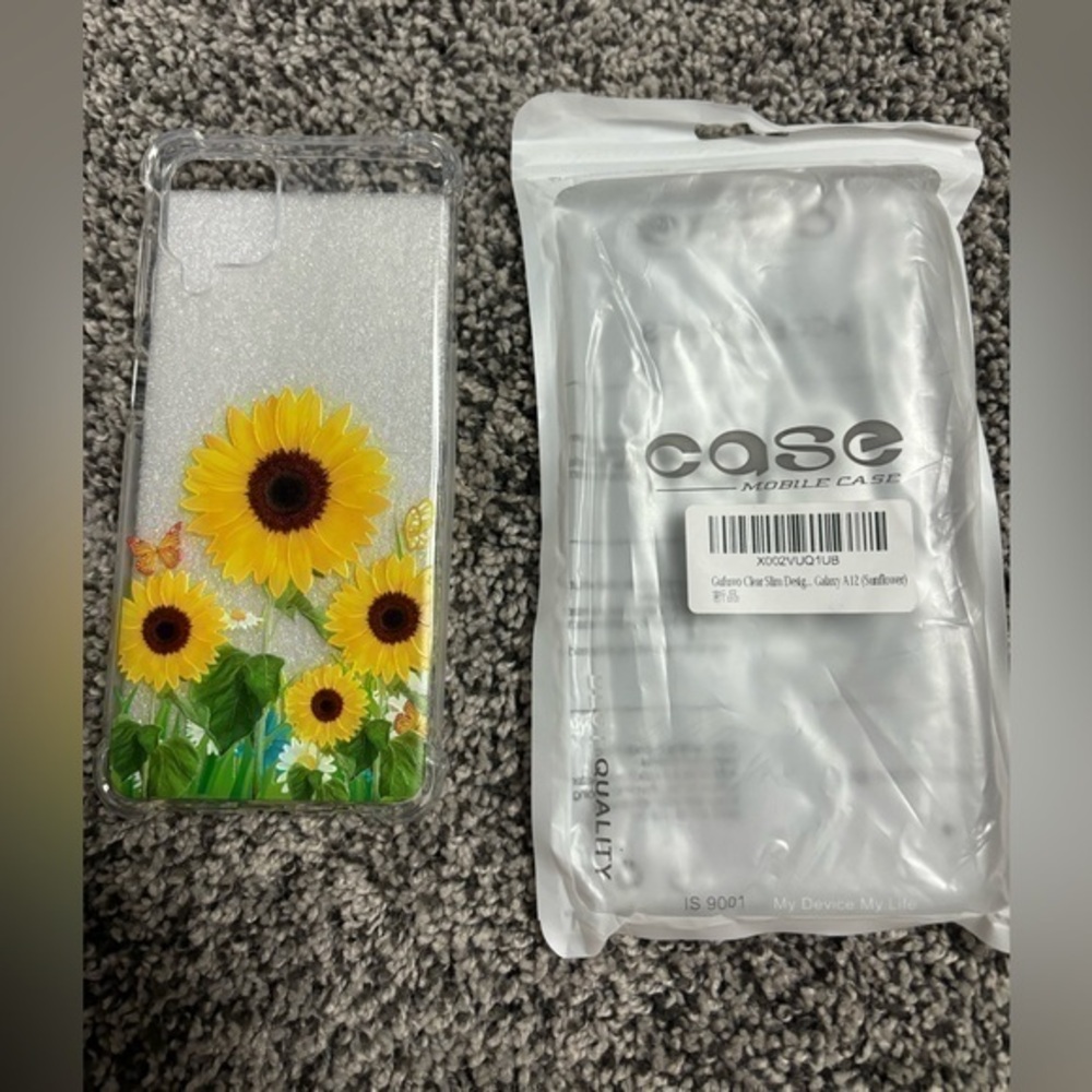 Cover for Samsung Galaxy A12 (Sunflower)